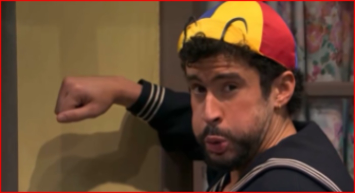 Chavo del 8- Bad Bunny- Quico- en Saturday Night Live- 6Oct-