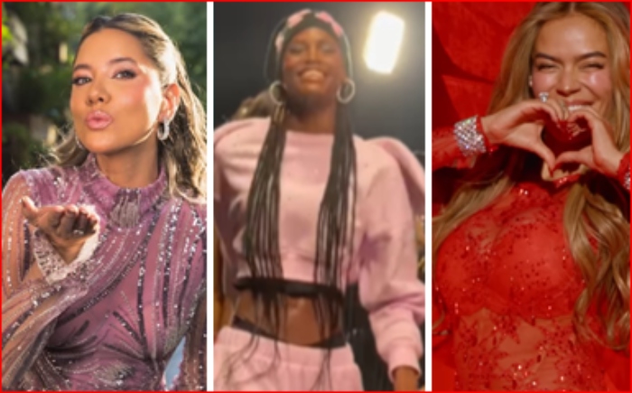 Karol G- Daniella Álvarez- Victoria's Secret- en vivo-