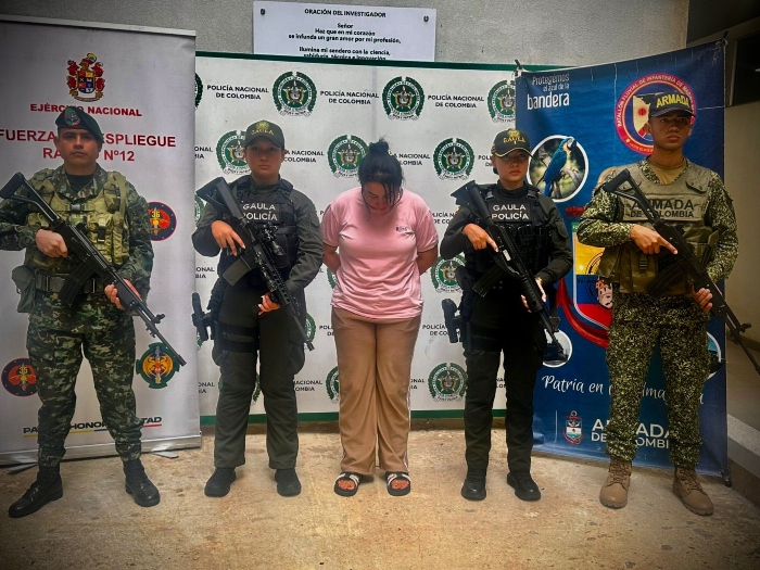 Alias la Mona- secuestro-Policía- extorsión- Caquetá- Estructura Rodrigo Cadete,- 6 Nov-