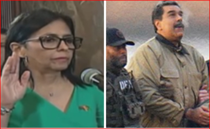 Delcy Rodríguez- Cilia Flores- Maduro- Venezuela- Trump- EEUU- 5 ENE-