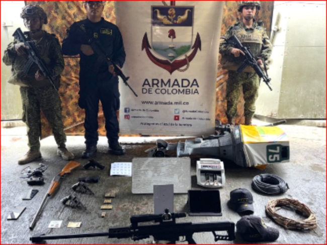 Cauca- Ejército- Armada- Explosivos- Alias Iván Mordisco- Disidencias- 17feb-
