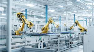 robots industriales en la manufactura