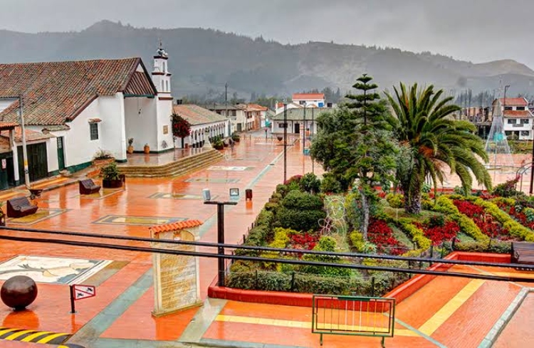 Plaza de Cucaita/ foto: archivo particular.
