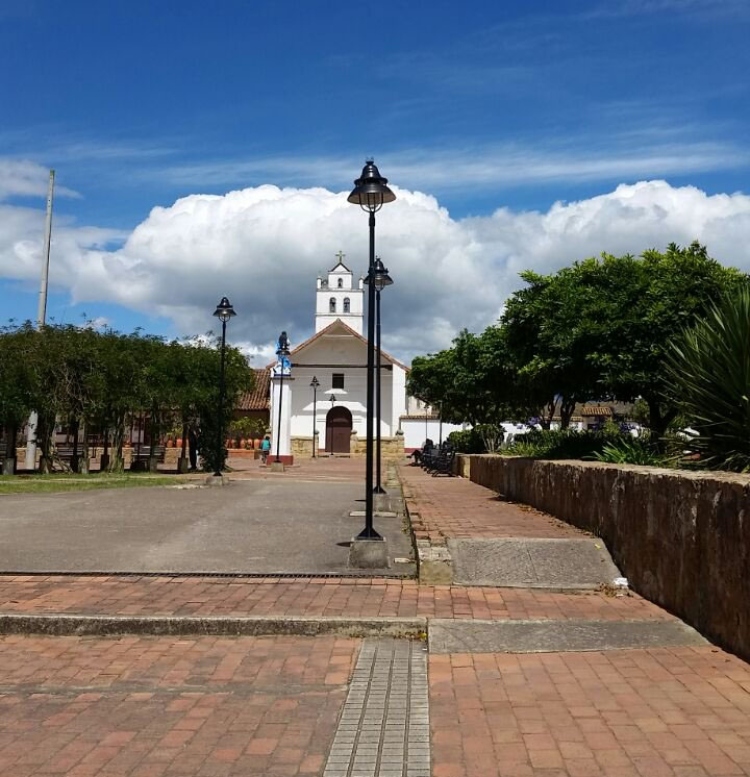 Plaza principal de Oicatá-Boyacá/foto: archivo principal. 