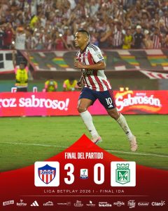 JUNIOR GOLPEA PRIMERO Y SUEÑA EN GRANDE.