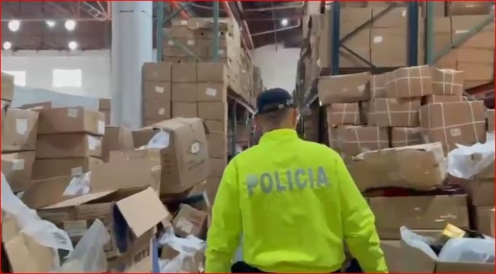 Medellín- Policía Nacional- contrabando- Medellín-Itagüí-