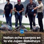 Hallan restos humanos en costales: investigan desaparición de ocho jóvenes en Ecuador