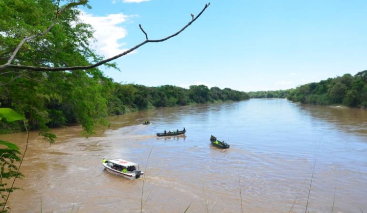 Río en Puerto Boyacá/foto: archivo particular.