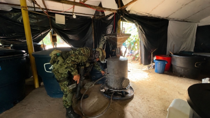 Ejército- Narcotráfico- Nariño- Interpol -Policía Nacional-vereda Vargas- Nariño- Santa Cruz de Guachavés-