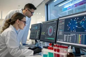 El laboratorio del futuro ya llegó: inteligencia artificial y biología celular trabajan juntas para crear tratamientos