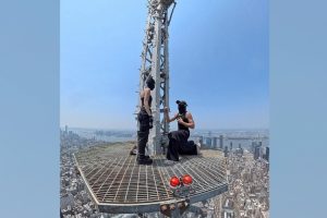 Escalada ilegal en Nueva York: el peligroso stunt que terminó en arresto