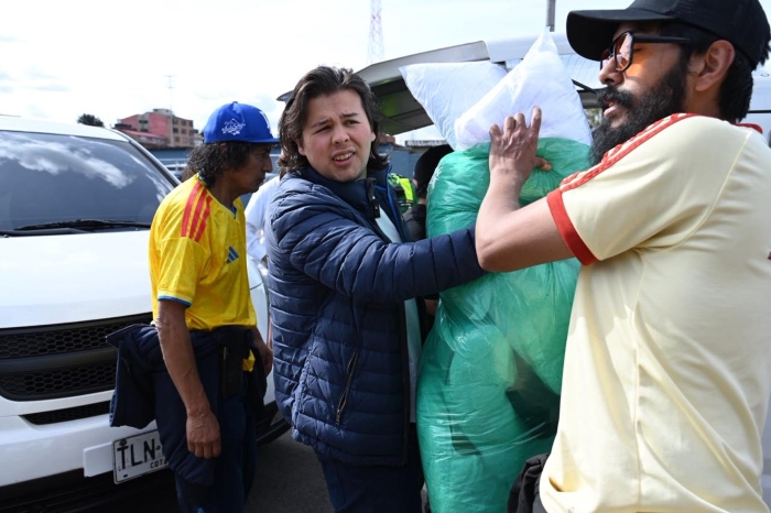 Terremoto- Colombia- ayudas- daminificados- El Campín- Bogotá- Jorge Barón Jr-